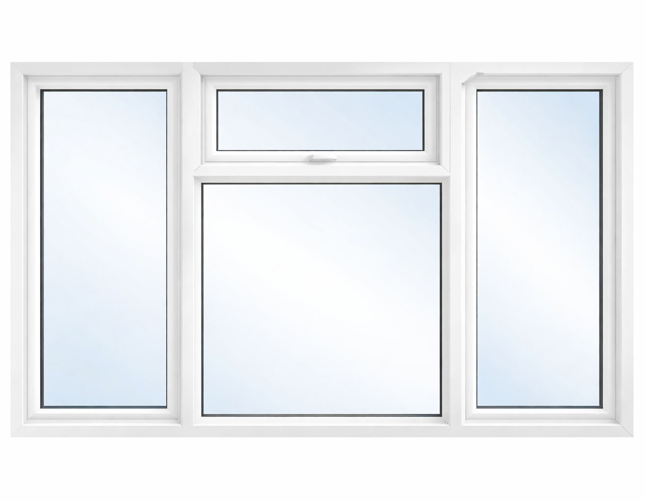 uPVC Combination Door Frame